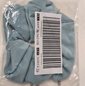 PiNK Brand By Victora Secret Light Blue Hair Scrunchie